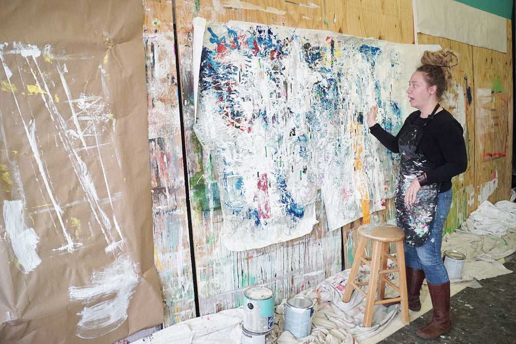 Reclaimed life: Artist Toby Penney creating living art