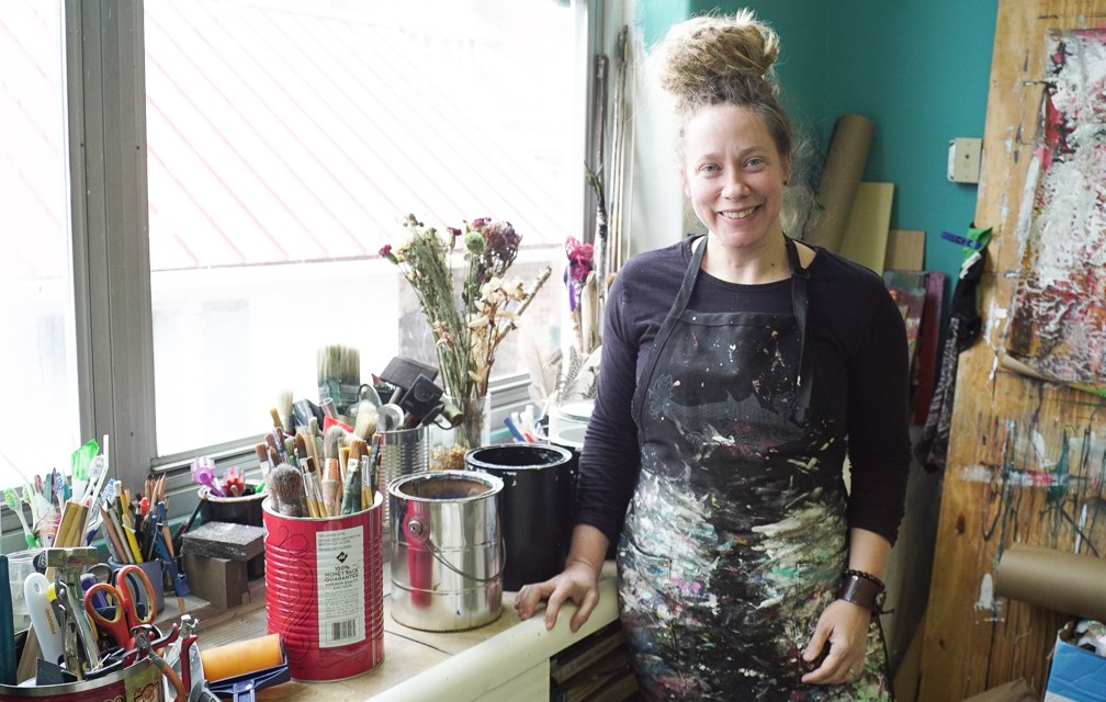 Reclaimed life: Artist Toby Penney creating living art