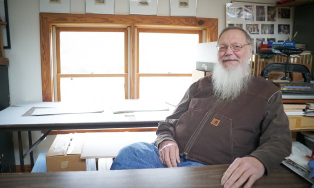 Pressing On: Gray Zeitz creating one-of-a-kind prints of art