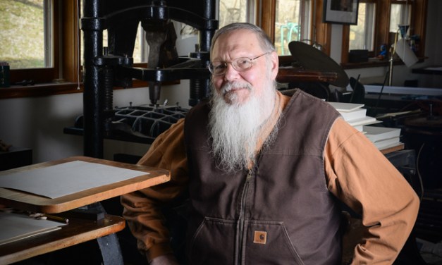 Pressing On: Gray Zeitz creating one-of-a-kind prints of art