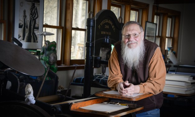 Pressing On: Gray Zeitz creating one-of-a-kind prints of art