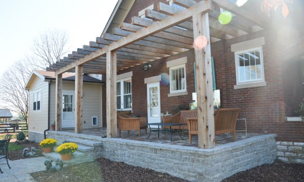 Seeking out shade: Pergola or pavilion might help provide a cool spot this summer