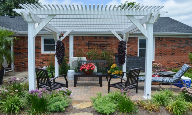 Seeking out shade: Pergola or pavilion might help provide a cool spot this summer