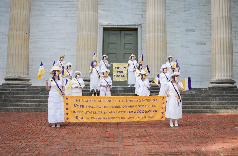 Singing proud: Women’s Suffragist Centennial Chorus celebrating 100 years of the right to vote