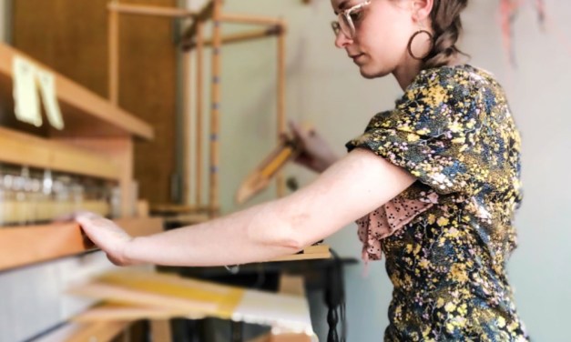 Fabric artist readies crafters marketplace for holiday shopping season