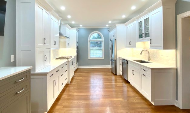 Perfectly bright white: A classic white kitchen with layered style