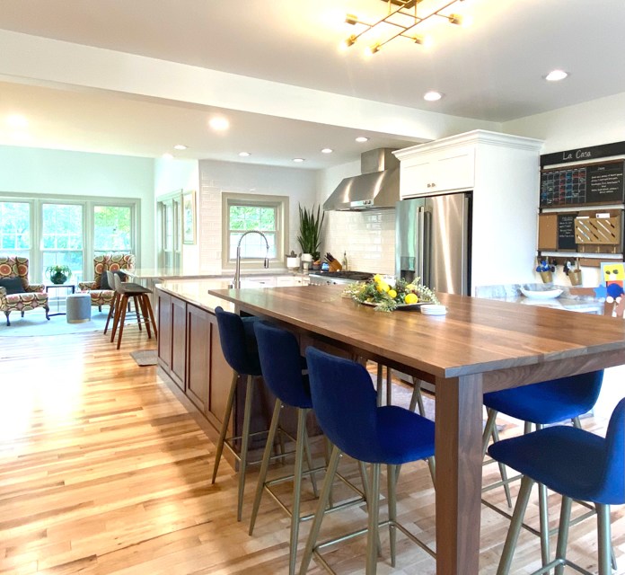 Youthful spirit: A kitchen transformation designed for a youthful family