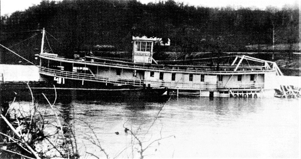 The loss of the packet boat Sonoma