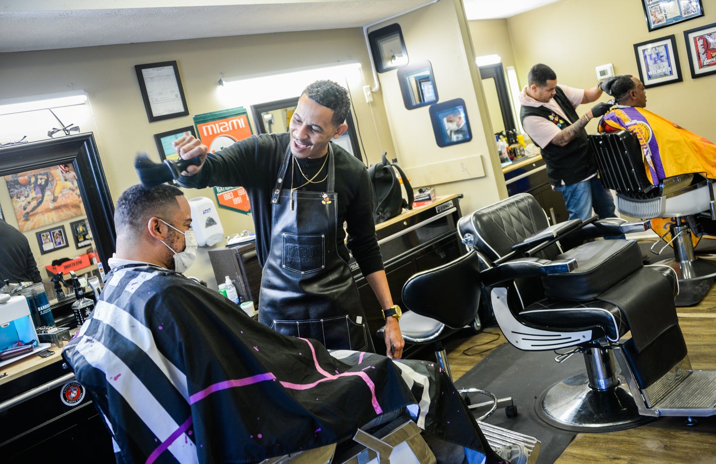 Cutting his own path: Barber Moe Shands living his best life, inspiring others to do the same