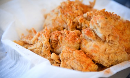 Served hot: Ricky Warfield taking his fried chicken to the next level