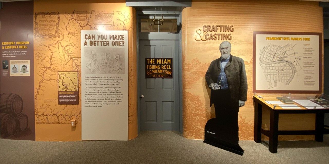 Famed Frankfort-made reels on display at Capital City Museum