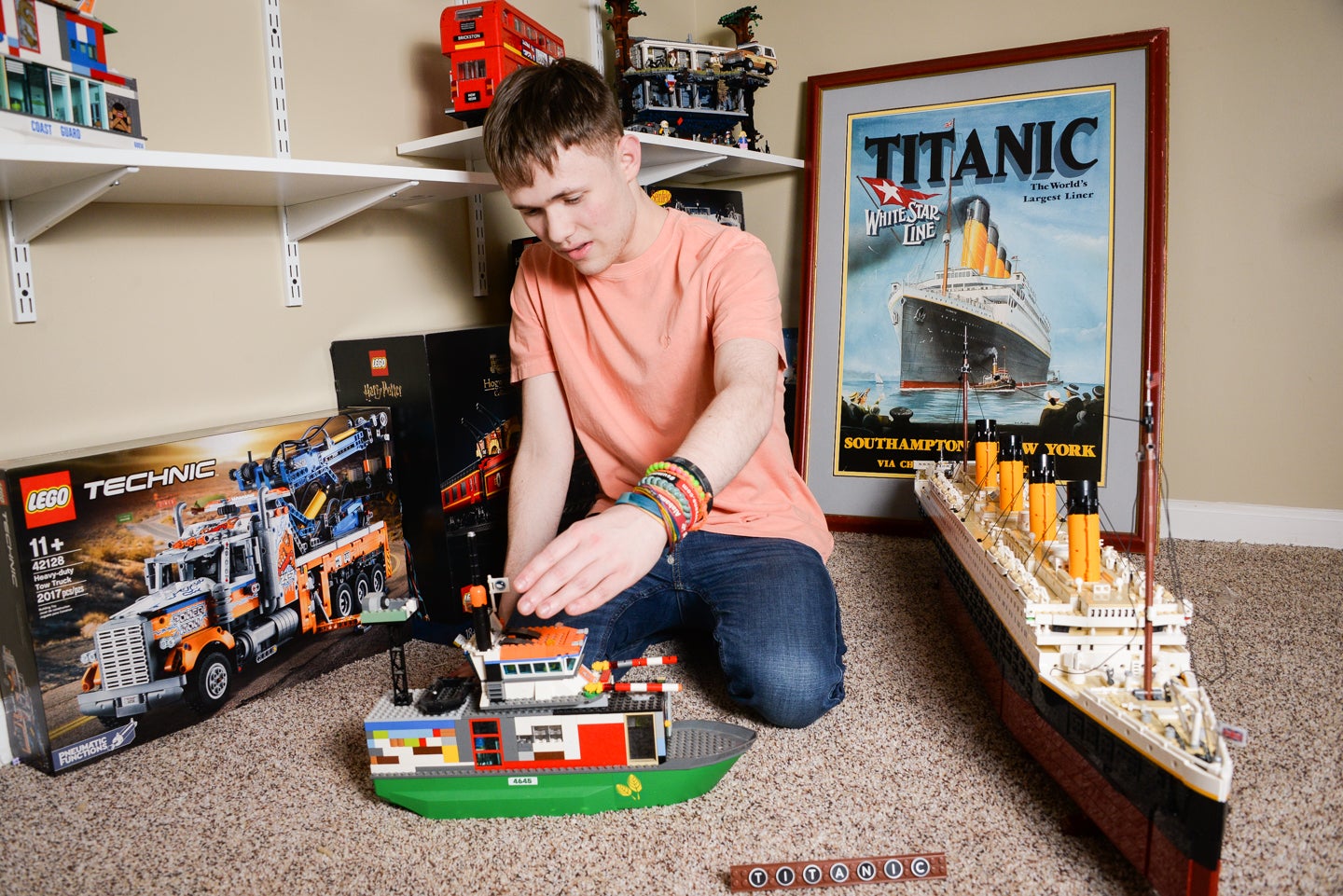 Life-changing LEGOS: Nick Boswell raising autism awareness through his love of LEGOS