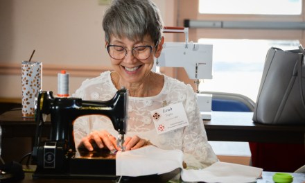 Franklin County Quilt Guild sewing for the community