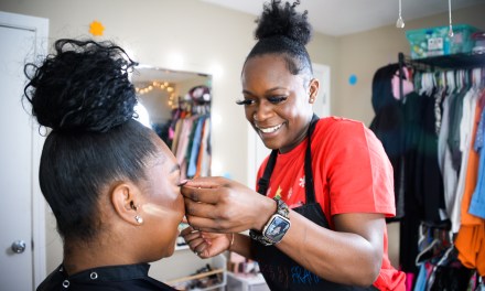 Making up her own story: Malaka Frank building her future while building up area children and women