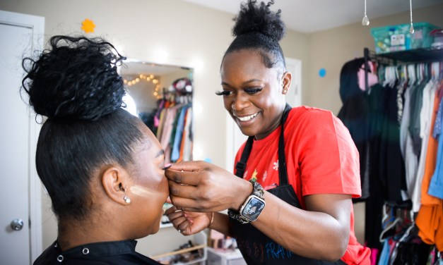 Making up her own story: Malaka Frank building her future while building up area children and women