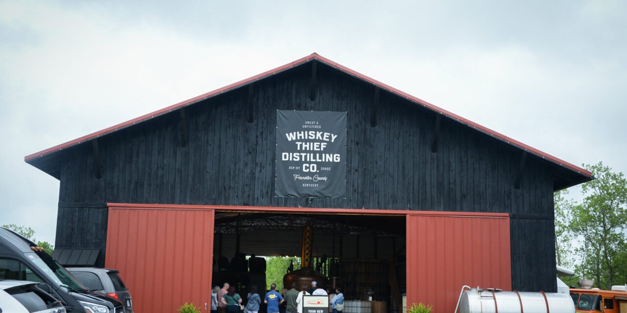 Whiskey Thief Distillery crafting single-barrel bourbon and special experiences for visitors 