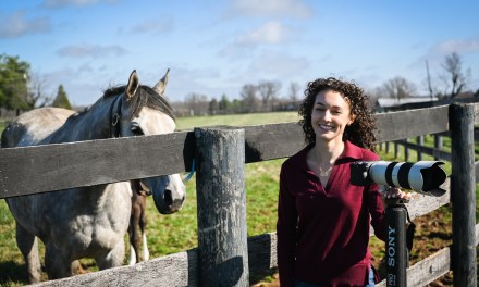 Capturing the art of horse racing: Frankfort native Anna Curlin documents stories of the horse industry